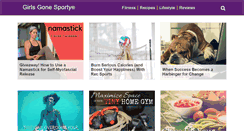 Desktop Screenshot of girlsgonesporty.com